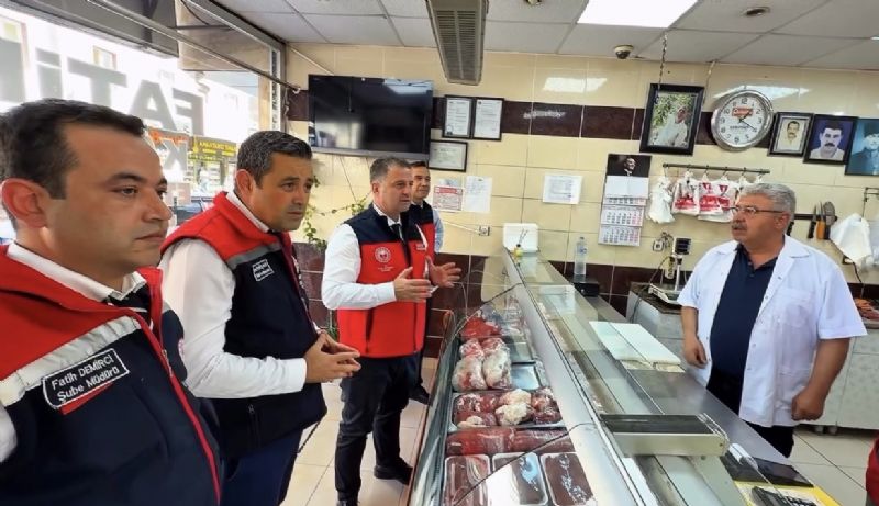 MERSİN’DE EŞ ZAMANLI GIDA DENETİMİ