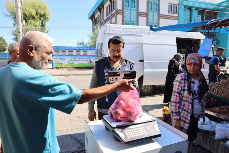 TOROSLAR’IN PAZARLARINDA TARTI KONTROLÜ