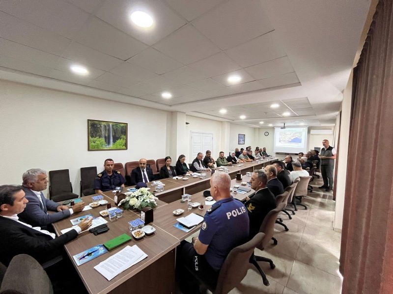 BOZYAZI’DA ORMAN YANGINLARINA KARŞI KOORDİNASYON TOPLANTISI YAPILDI