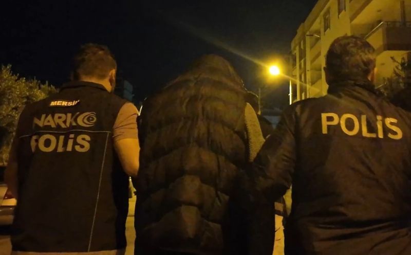 MERSİN’DE EŞ ZAMANLI UYUŞTURUCU OPERASYONU: 273 GÖZALTI KARARI
