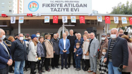 Mezitli’de Ali Bilgiç Parkı ve Fikriye Atılgan Taziye Evi açıldı