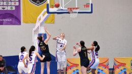 Kadın Basketbol ekibinden bir galibiyet daha