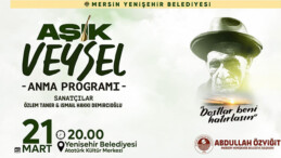 Yenişehir’de Aşık Veysel’i anma programı