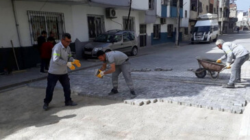 Akdeniz’de sokaklar ve parklar yenileniyor