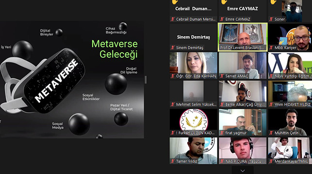 METAVERSE ETKİNLİĞİNE 5 OTURUMDA 6 BİN 787 KİŞİ KATILDI