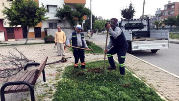 AKDENİZ’DE YENİLEME ÇALIŞMALARI SÜRÜYOR