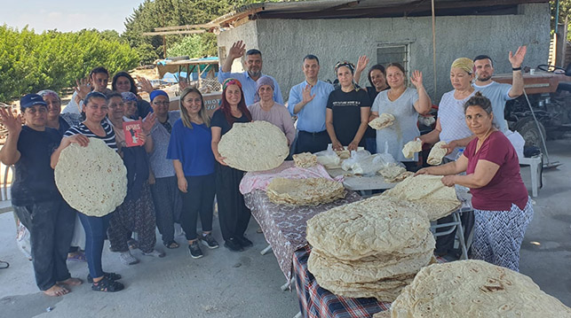  “EKMEK DAYANIŞMAMIZ MEŞALE HALİNE GELDİ”