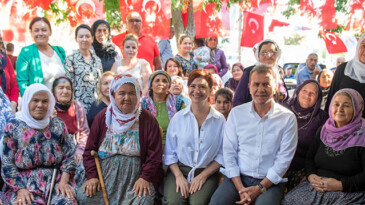 BAŞKAN SEÇER, İLÇE ZİYARETLERİNİ ERDEMLİ İLE SÜRDÜRDÜ