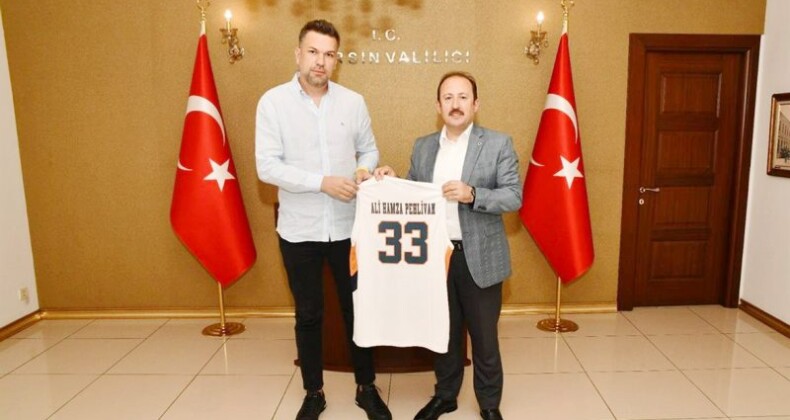 VALİ PEHLİVAN, ÇUKUROVA BASKETBOL’UN YANINDA