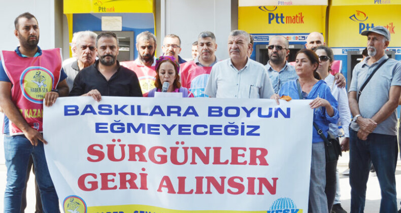 “PTT yönetimi suç işliyor”