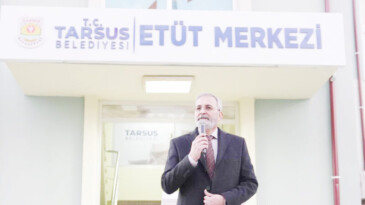 Tarsus’ta etüt merkezi açıldı