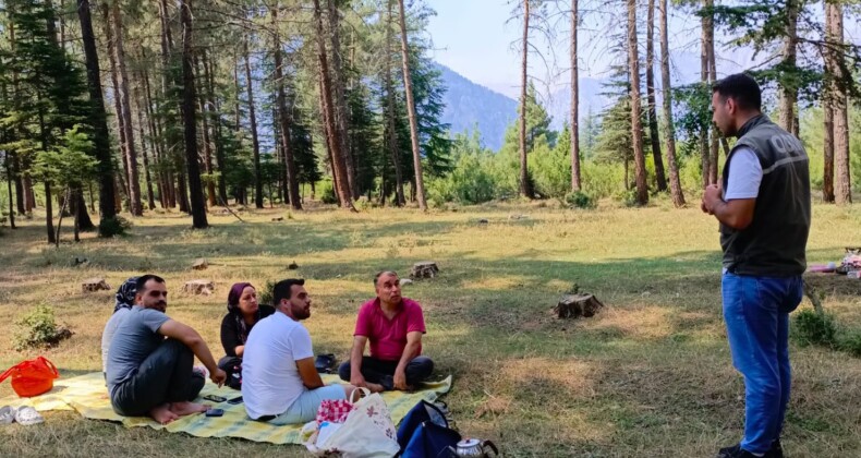 Mersin’de vatandaşlar orman yangınlarına karşı uyarılıyor