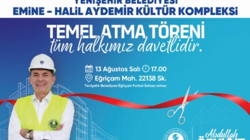 Yenişehir Belediyesi, ilçeye yeni kültür kompleksi kazandıracak