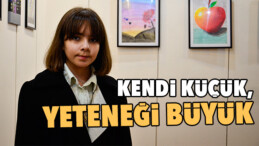 9 YAŞINDAKİ RESSAM 2. KİŞİSEL SERGİSİNİ AÇTI