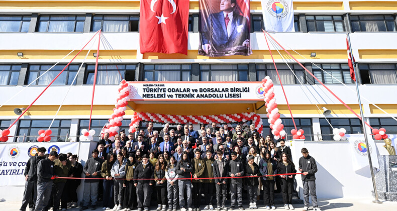 Tarsus TOBB Mesleki ve Teknik Anadolu Lisesi Açıldı